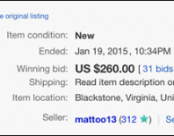 Un clone dell’Apple Watch venduto su eBay come “prototipo” a 260 dollari