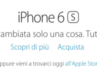 Apple apre le vendite Online dei nuovi iPhone 6s e 6s Plus