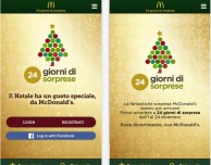 Con l’app McDonald’s avrai una sorpresa al giorno fino al 24 dicembre