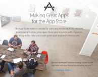 Apple crea una pagina web con i consigli su come creare app di successo