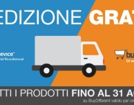 TrenDevice e BuyDifferent: SPEDIZIONE GRATIS fino al 31 Agosto!