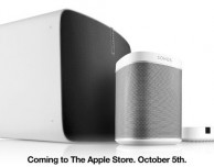 Gli speakers Sonos disponibili negli Apple Store dal 5 ottobre