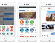 L’App Store di iMessage ha già migliaia di app e pacchetti adesivi