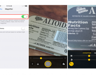 Come utilizzare la funzione lente di ingrandimento su iPhone con iOS 10
