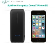Da RAVPower un power bank da 12.000 mAh e dalle dimensioni contenute