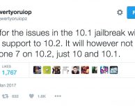 Ufficiale: ci sarà un Jailbreak per iOS 10.2, ma non per iPhone 7