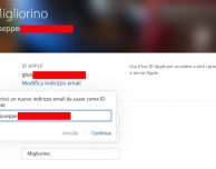 Come cambiare l’indirizzo e-mail di un account Apple ID