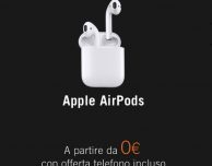 Gli AirPods di Apple arrivano anche da Wind