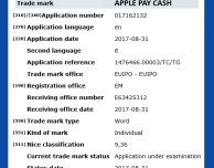 Appe registra il marchio “Apple Pay Cash” in Europa