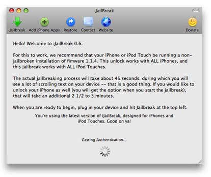 Sblocco iPhone su Mac: uscito iJailbreak 0.6