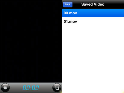 Showtime 1.11b: come fare video con l’iPhone