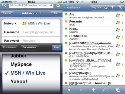 Una valida alternativa per avere MSN su iPhone