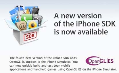 SDK Beta4: nuova release per iPhone