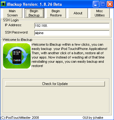 iBackup: fare il backup dell’iPhone con Windows