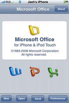 Microsoft Office per iPhone