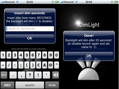 iDimLight: diminuire automaticamente la retroilluminazione dell’iPhone