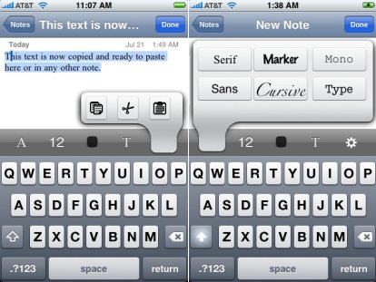 Un’applicazione dell’AppStore consentirà il copia/incolla sull’iPhone