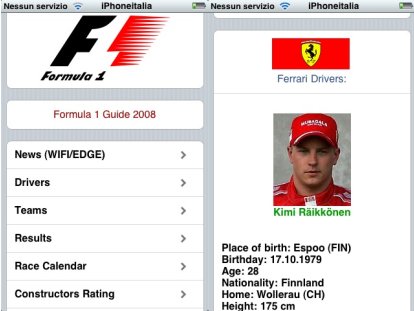 La guida completa della Formula 1 sull’iPhone