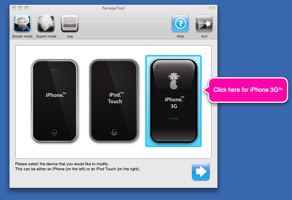iPhone 3G aggiunto a Pwnage Tool