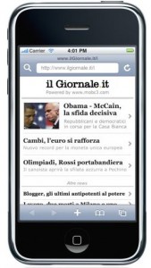 ilGiornale.it su iPhone