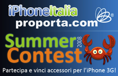 iphoneitalia proporta.com summer contest