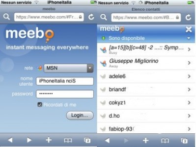 online msn messenger meebo