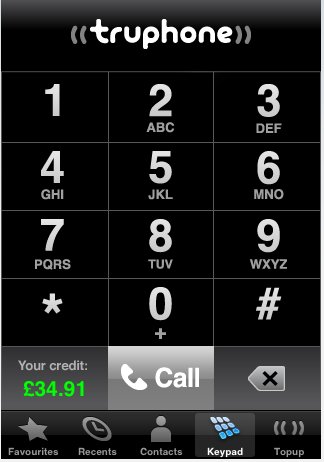 Truphone: il VOIP su iPhone per chiamare a basso costo