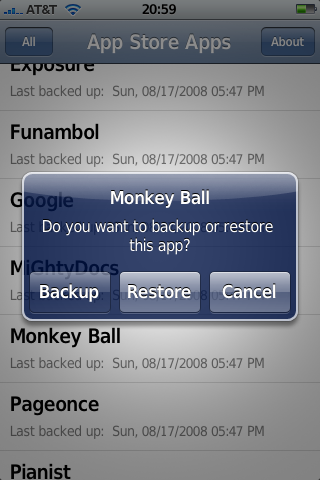 AppBackup: creare un backup dei dati delle applicazioni installate sull’iPhone