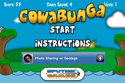 Cowabunga: porta in salvo le mucche