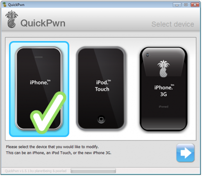 Come sbloccare il firmware 2.0.2 per iPhone 2G ed iPhone 3G tramite QuickPwn (Windows)