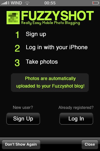 Fuzzyshot, un foto blog per iPhone