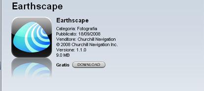 Earthscape sarà gratuito per un periodo limitato di tempo