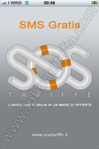 sms sos tariffe app