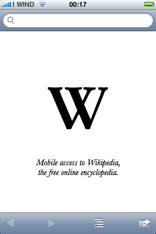 Wikipanion, un enciclopedia sull’iPhone