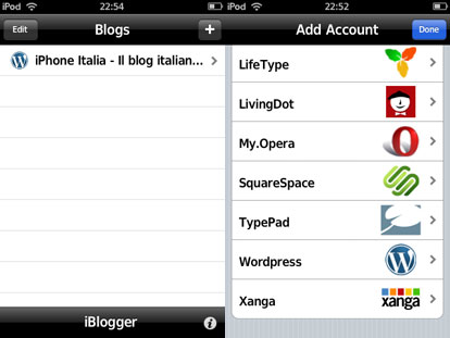 iBlogger: gestire il proprio blog dall’iPhone