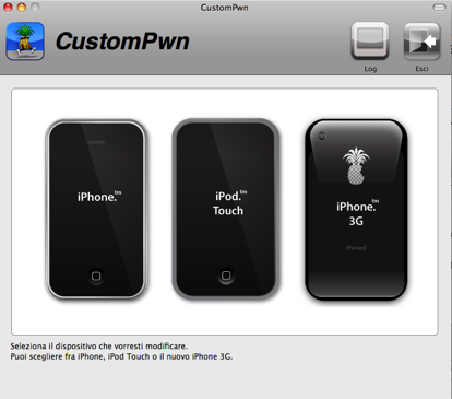 Sbloccare il firmware 2.2 per iPhone 2G e 3G con QuickPwn (Mac)