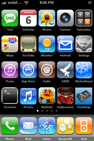 FCSB (hack): 5 colonne sulla Springboard dell’iPhone