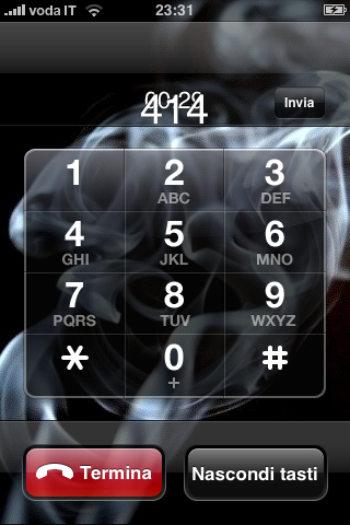 Un bug grafico, e una funzione nascosta, nel tastierino numerico dell’iPhone
