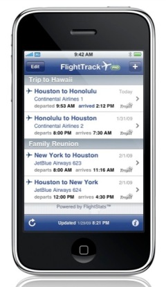 FlightTrack: essere informati sui voli