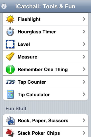 iCatchall: 16 applicazioni in un unico programma