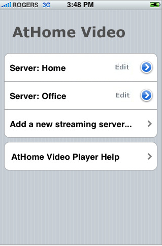 AtHome Video: i nostri video in streaming su iPhone