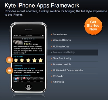Un framework per la costruzione di applicazioni dedicate: Kyte