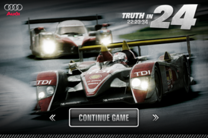 Truth in 24: anche Audi ha il suo game su AppStore