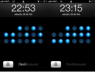 Binary C-lockscreen, un orologio binario sulla lock-screen
