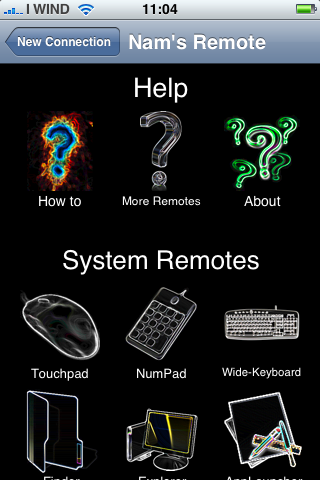 Nam’s Remote: trasforma l’iPhone in un controller del Pc/Mac, gamepad compreso