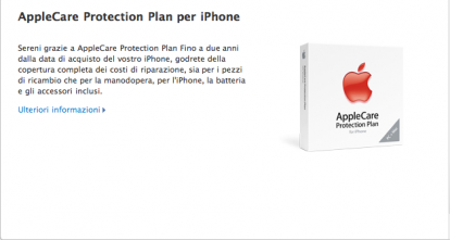 Apple lancia il Protection Plan per iPhone