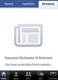 Facebook Italian (Cydia): anche Facebook parla italiano