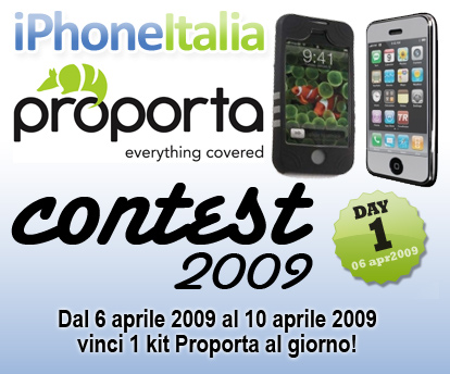 iPhoneItalia+Proporta Contest 09 – Day 1