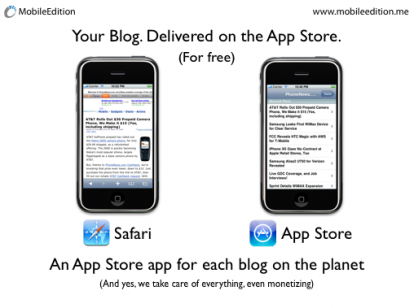 Il tuo blog come applicazione nativa di AppStore (gratis)