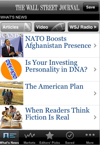 Il Wall Street Journal su AppStore